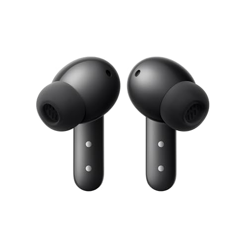 Image of CMF BY NOTHING Buds 2 x 48dB Hybrid ANC Wireless Earbuds, 55 Hours Runtime, 11mm PMI Driver, 6 HD Microphones and Space Audio, IP55 Water Resistant - Dark Grey