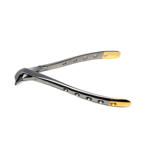 HTI Dental Extracting Crown Spreader Splitter Forceps Stainless Steel Dentistry Instrument Student Training for Tooth Extraction