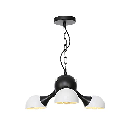 Suspension fer forgé 3-5 lumières lustre artisanal pour chambre