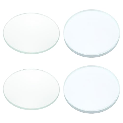 Double lentille convexe en verre de 50mm pour initier les enfants à l'optique à la maison