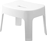 山崎実業(Yamazaki) マグネット 風呂イス SH25 ホワイト 約W33×D26.5×H25.5cm(座面:約H25cm) タワー tower 通気性よく乾きやすい バスチェア 6925