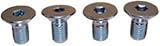 Mota Performance A70415 Chrome Water Pump Pulley Bolt Kit 5/16'-24 x 5/8' Allen Head Bolts