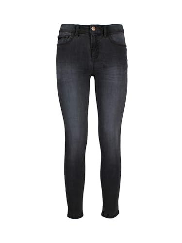 Jeans Donna Nero Yes-zee P375 w472 : pantalon en denim noir pour femme