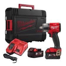Milwaukee M18F1W2F12 - Kit de llave de impacto de par medio