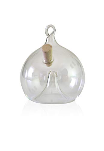 Fliegenfalle zum Hängen d 6cm mundgeblasen handgeformt Lauschaer Glas das Original