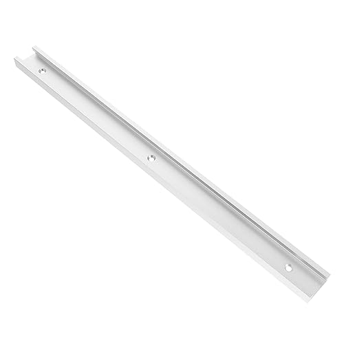 SHINEOFI Schiene Aus Aluminium Für Holzbearbeitung Linearführung Metall-t-schiene T-nut-profil Holzbearbeitungsschiene T-schienen-gleitschiene T-nut-schiene Aluminiumprofil T-schienen-zubeh