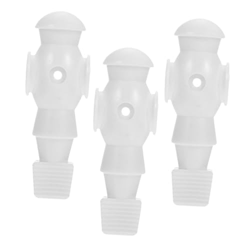 ibasenice 3 Piezas Figuras de Jugadores para Futbolín Repuestos para Fútbol de Mesa Muñecos de Abs Resistentes y Realistas para Accesorios de Futbolín de Escritorio