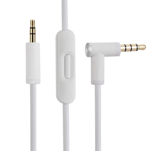 Solo 2 3 HD Studio 2 3 Pro   Cable de audio de repuesto para auriculares, compatible con Beats by Dr. Dre, auriculares Beats Solo Studio Detox Detox Pro de 3.5 mm macho a macho, control de volumen,