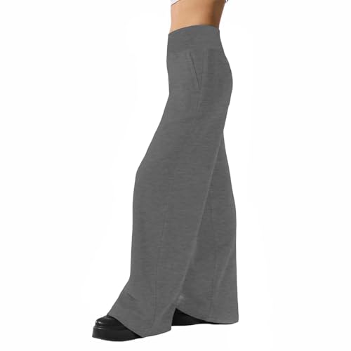 Wide Leg Sweatpants Women High Waisted Baggy Joggers Loose Fit Athletic Sweatpants Soft Lightweight Joggers 2025