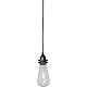 LED-Solar-Lampe Cord Set, schwarz, Kunstoff/Glas, zum Clippen, inkl. Solarpanel mit Akku