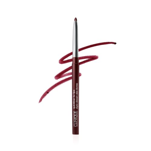 Clinique Long Lasting Quickliner Lip Liner | Non-Drying + No Sharpening Black Honey
