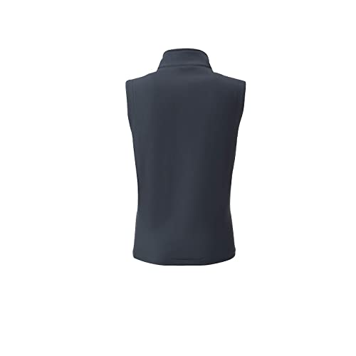 Softshell-Weste für Damen von James & Nicholson in Iron-Grey/Red