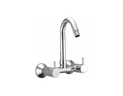 Rivia Florence Sink Mixer, Brass, Chrome Finish