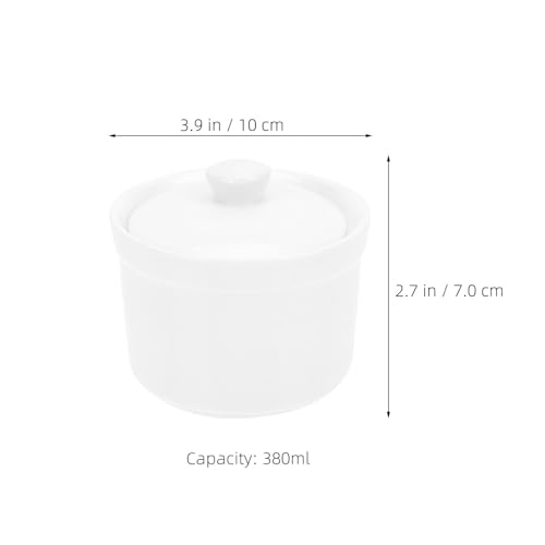 Mini cocottes en céramique GALPADA 380 Ml pour réchauffer vos ragoûts au micro-ondes - 3