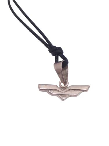 Pendentif aigle argent 925 anti-ternissement, ras-du-cou en corde solide hypoallergénique