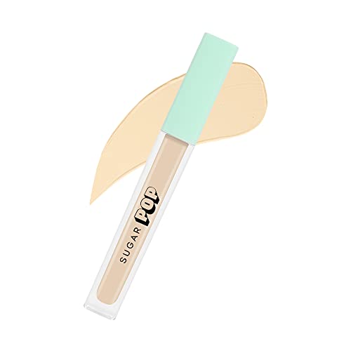 SUGAR POP Full Coverage Cream Concealer with Vitamin E | For Medium To Wheatish Skin Tone | Waterproof | Easy To Blend | All Skin Rich Matte Finish | 4ml – 02 Walnut