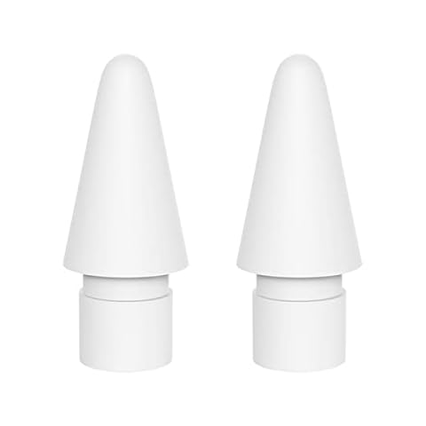 Tip Compatible with Apple Pencil nibs 1st & 2nd Generation Tips and iPad Pro iPencil (2 Pack) Cover
