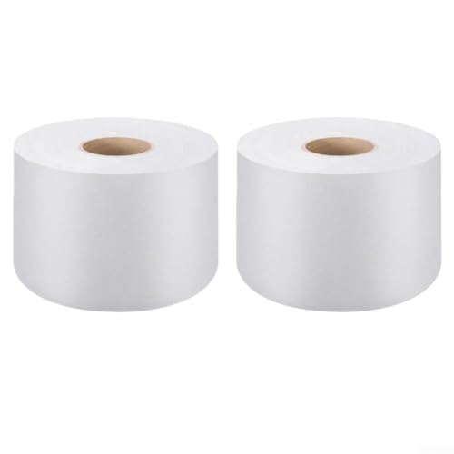 Fascia per la protezione del tronco d'albero, in tessuto non tessuto, per protezione invernale, corteccia per piante, alberi da frutto, arbusti (bianco)