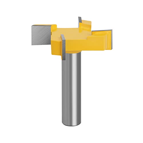 Fresa de limpieza de vástago de 6 mm, fresa de superficie de spoilboard, fresa planplana, fresa plana para superficies de carpintería