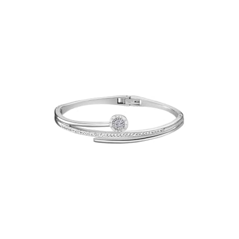Lotus Style Women's Blue Zirconia Bracelet Cover