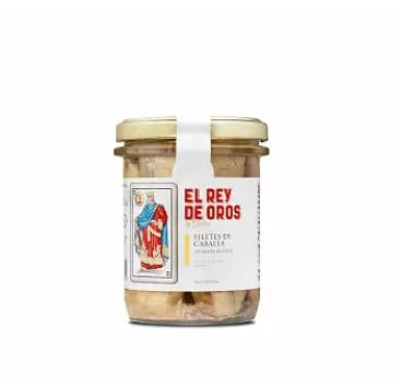 Filetes de caballa – El rey de Oros 237 gr