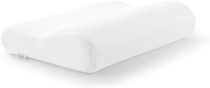 テンピュール(Tempur) 枕 まくら オリジナルピロー ホワイト かため 頭部から首筋に優しくフィット 仰向け/横向き可能で快眠をサポート XS高さ約7cm ストレートネック 肩凝り 肩こり カバー洗濯可 防菌防臭加工 【日本正規品】 低反発 83300306