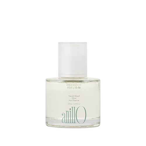 ANILLO Neroli Glow Hair Essence with Bitter Orange Flower Oil & Complex for Soft Shine, Floral Citrus Scent, Paraben-Free (50ml / 1.69 fl. Oz)