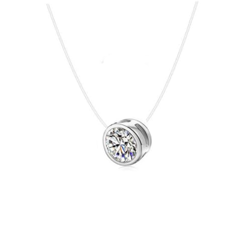 Collier pendentif en cristal YZCIS pour femmes bijoux élégants