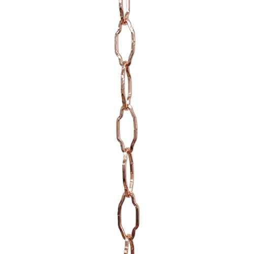 Image of RCH Hardware CH-S57-33-CO Steel Chandelier Chain, Copper (1 Foot)