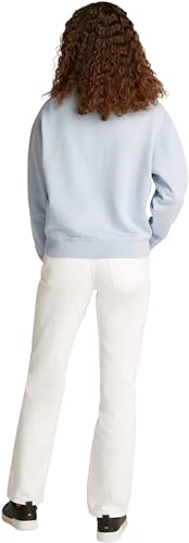 Tommy Hilfiger Damen Sweatshirt Contrast Flag Regular Fit, Blau (Breezy Blue), XXS – Ansicht 5