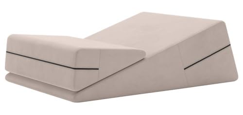 Matelas Liberator Wedge Ramp Combo en velours crème haut de gamme