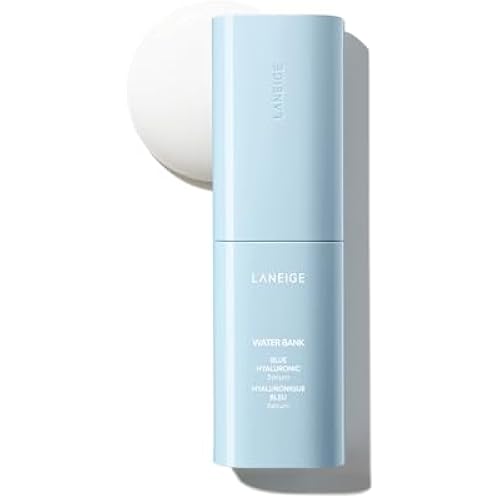 LANEIGE Water Bank Blue Hyaluronic Serum: Hydrating Face Serum with Peptide & Green Tea Enzyme to Improve Skin Firmness & Radiance