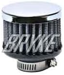 5/8 Mini Breather Filter Clamp On Fuel Cell Rear End Bryke Racing