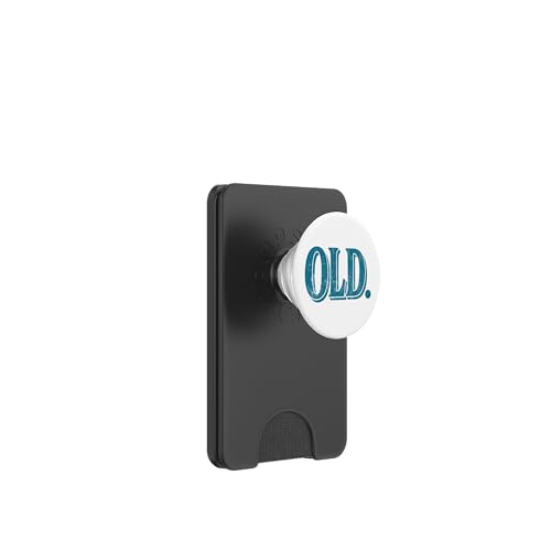 Funny Old Apparel Gag Gift for 40th 50th 60th Birthday PopSockets PopWallet pour MagSafe Funny Old Apparel Gag Gift for 40th 50th 60th Birthday PopSockets PopWallet pour MagSafe