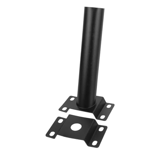DIYEAH Soporte Metálico para Luz Solar Exterior Brazo de Extensión para Farolas de Jardín Accesorio Resistente para Focos Solares y Luces de Calle Instalación Fácil y Versátil Exteriores