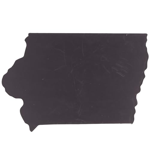Imán Acrílico en Forma de Iowa con Diseño Colorido 3.75 x 2.25 miniatura 6