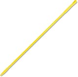 SPARTA Fiberglass Broomstick Replacement Broom Handle with Acme Threaded Tip for Industrial Cleaning Tools, Fiberglass, 60 Inches, Yellow