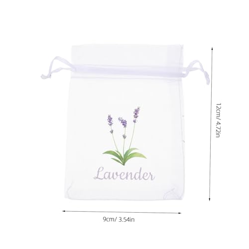 20 bolsas de tela con cierre para aromaterapia miniatura 2