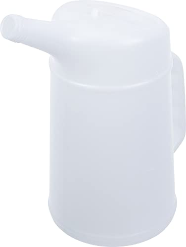 BGS 9983 | Füllkanne | 2 l | säure-, öl- und laugenbeständig | Messbecher | Ölkanne