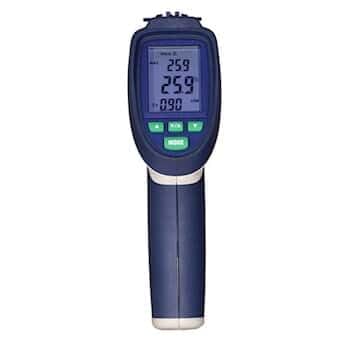Digi-Sense IR Thermometer, Thermocouple Probe Input and NIST-Traceable Calibration, 30:1