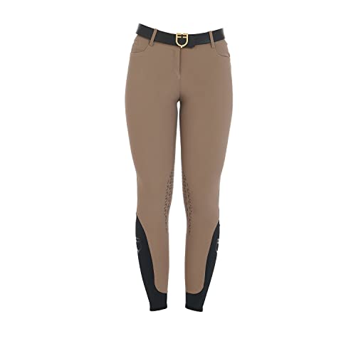 Equestro Woman Trousers Model Zenda 42, Brown