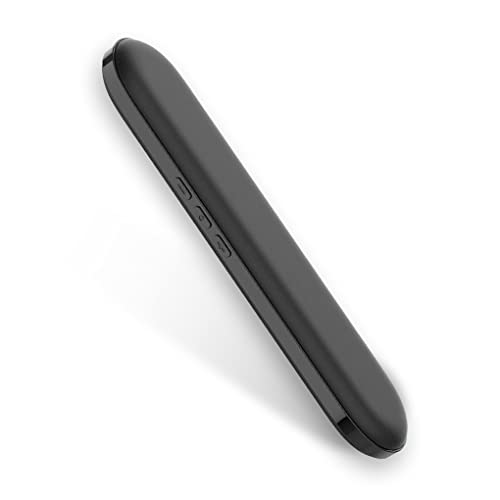 Tityvirnix Altavoz estéreo de 2 canales para debajo de la almohada, compatible con Bluetooth, caja de sonido de conducción ósea 5.0, portátil, uso de viaje, subwoofer, color negro