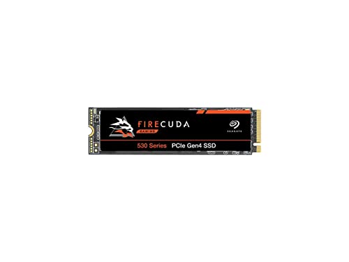 Image of Seagate FireCuda 530 4TB Solid State Drive - M.2 PCIe Gen4 x4 NVMe 1.4, speeds up to 7300 MB /s, Compatible PS5 Internal SSD, 3D TLC NAND, 1275 TBW, 1.8M MTBF, 3yr Rescue Services (ZP4000GM3A013)