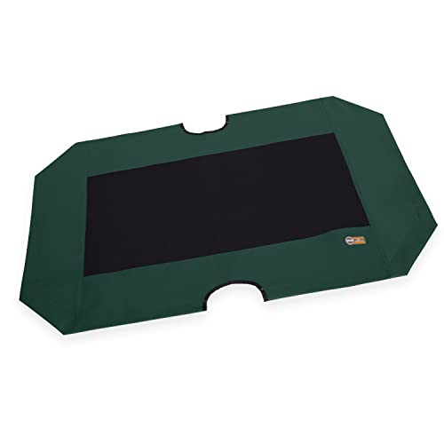 K&H Original Pet Cot Replacement Cover, Green/Black, X-Large