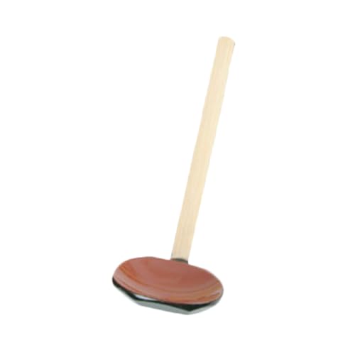 A-to-Z Supply 30-55 Soup Serving Spoon, Solid, 3" x 8-1/2", Bamboo