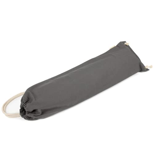 Lotuscrafts Yogatasche Nandi aus Bio-Baumwolle - Fair & Ökologisch hergestellt - Yogamattentasche 78cm groß - Tasche für Yogamatten & Yoga-Zubehör - Farbe Anthracit Lotuscrafts Yogatasche Nandi aus Bio-Baumwolle - Fair & Ökologisch hergestellt - Yogamattentasche 78cm groß - Tasche für Yogamatten & Yoga-Zubehör - Farbe Anthracit