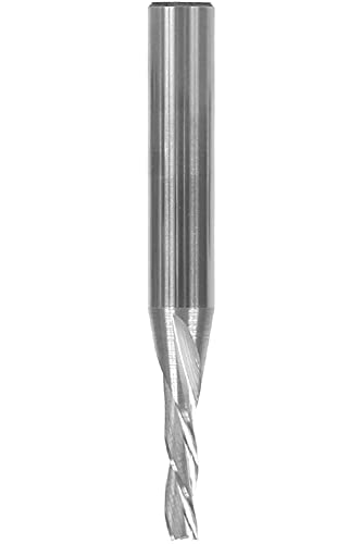 Image of YONICO Downcut Router Bits Spiral 3 Flute Solid Carbide CNC End Mill 1 /8-Inch Dia. 1 /4-Inch Shank 32310-SC