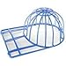 BallcapBuddy Cap Washer - Hat Washer The Original Patented Ball Cap Cleaner for Dishwasher/Washing Machine Endorsed by Shark Tank- Blue Made in USA