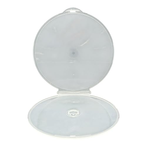 Cajas de almacenamiento para CD Dragon Trading pack de 25 estuches transparentes para 1 disco 3