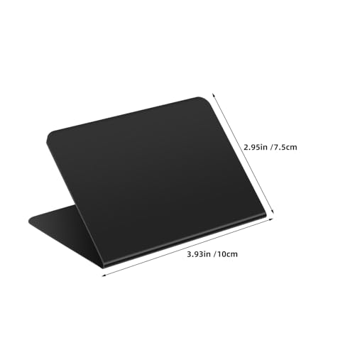 Mini ardoise noire effaçable pour identifier les plats de buffet de fête